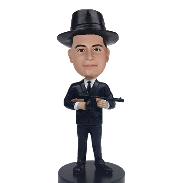 Godfather Gangster Mafia Bobblehead Custom