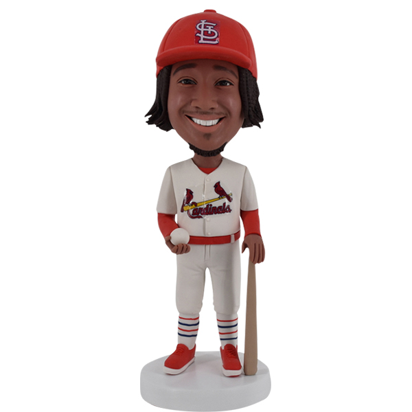 Custom St. Louis Cardinals baseball Bobblehead - Bbobbler